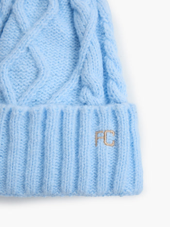 Big Cable Knit Beanie Hat