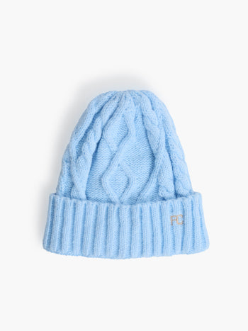 Big Cable Knit Beanie Hat