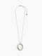 Hammered Halo Pendant Necklace