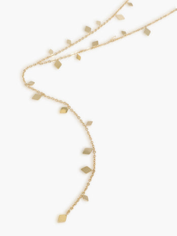 Charm Long Lariat Necklace