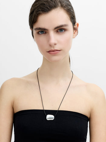 Pebble Tie Necklace