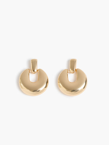 Doorknob Drop Earrings