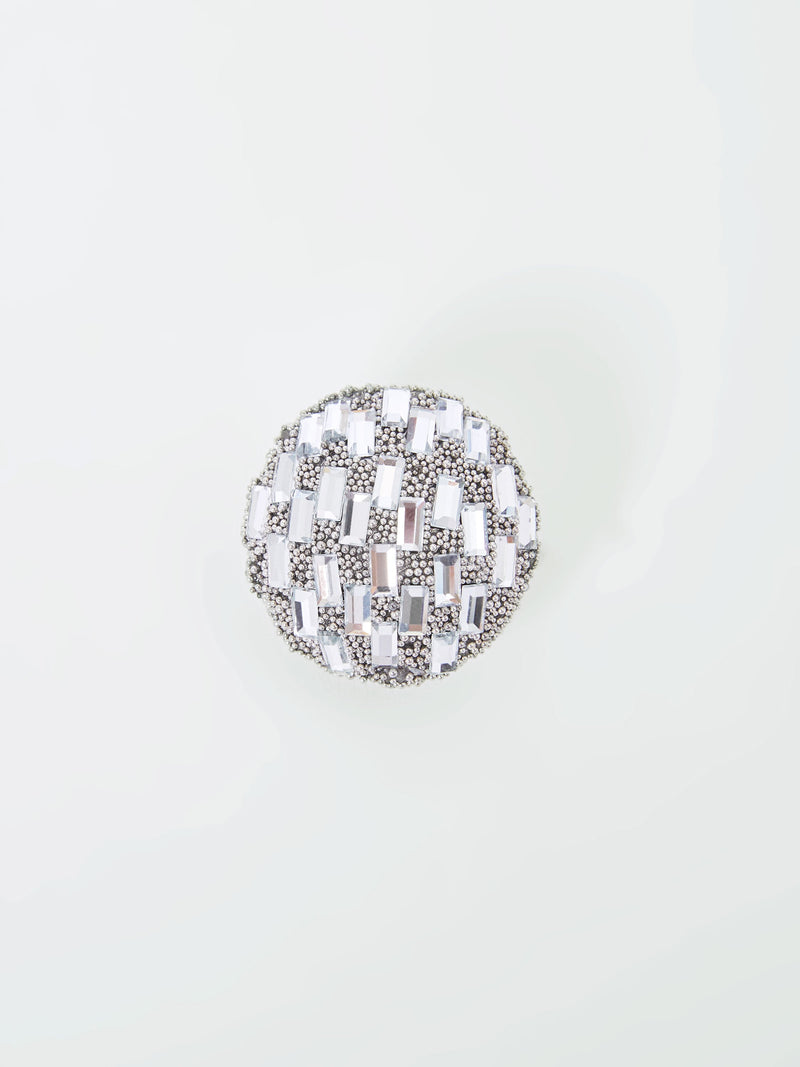 Disco Ball Stud Earrings