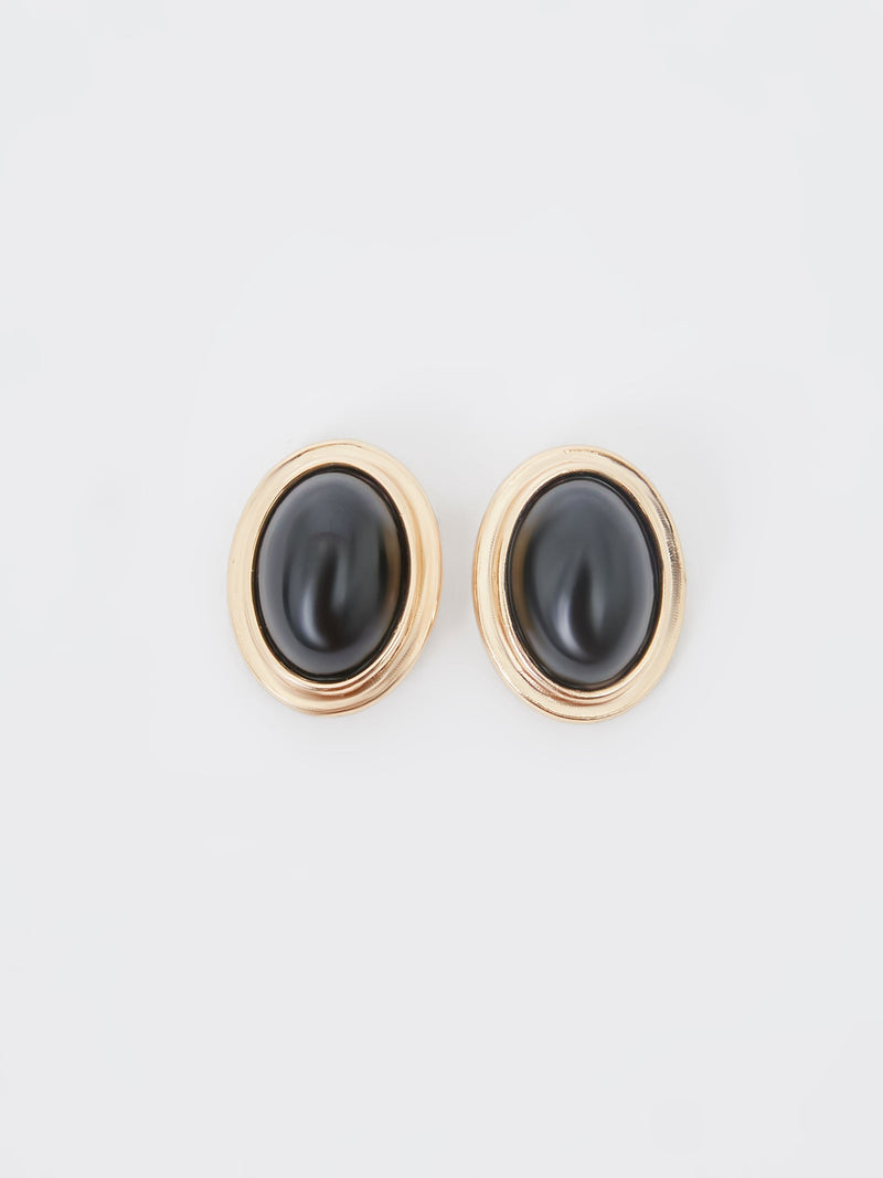 Vintage Look Oval Studs