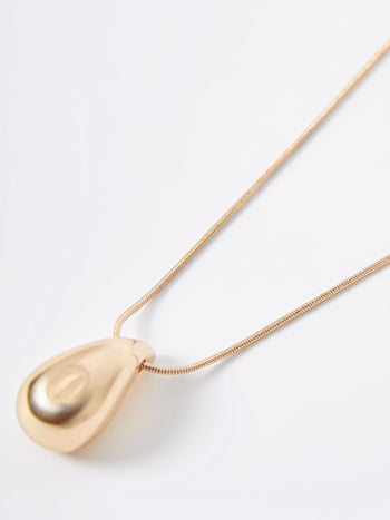 Tear Drop Pendant Necklace