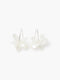 Pearl Petals Threader Earrings