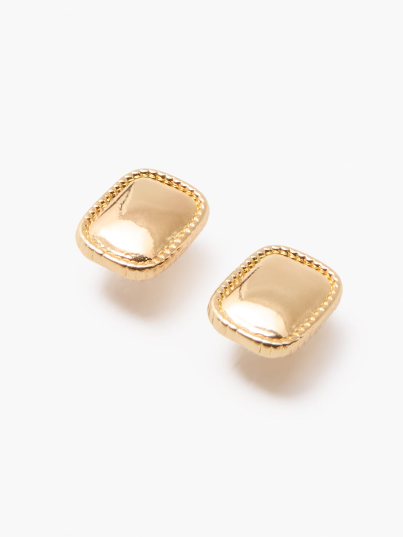 Small Square Stud Earrings