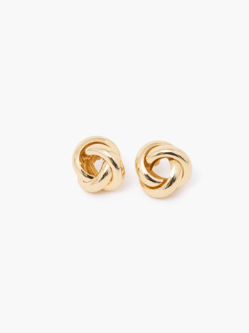 Twisted Knot Stud Earrings