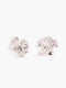 Hammered Flower Stud Earrings