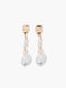 Irregular Mixed Faux Pearl Drop Earrings