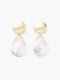 Mother Of Pearl Shell Drop Earrings