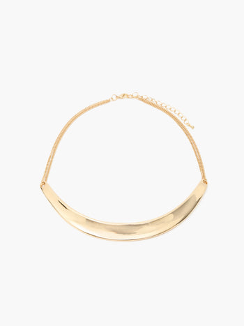 Metal Curve Collar Choker