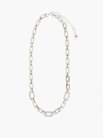 Diamante Link Chain Necklace