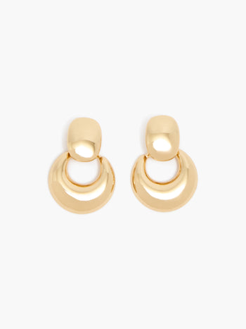 Small Door Knocker Earrings