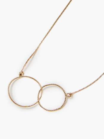Interlocking Circles Necklace