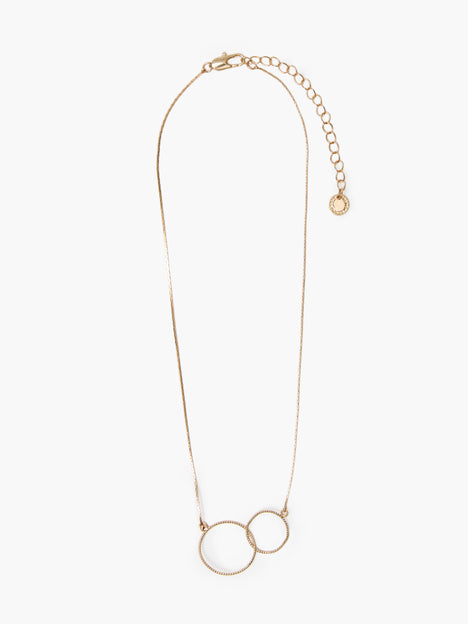 Interlocking Circles Necklace