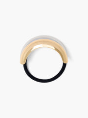 Two Tone Metal Hair Tie Bobble