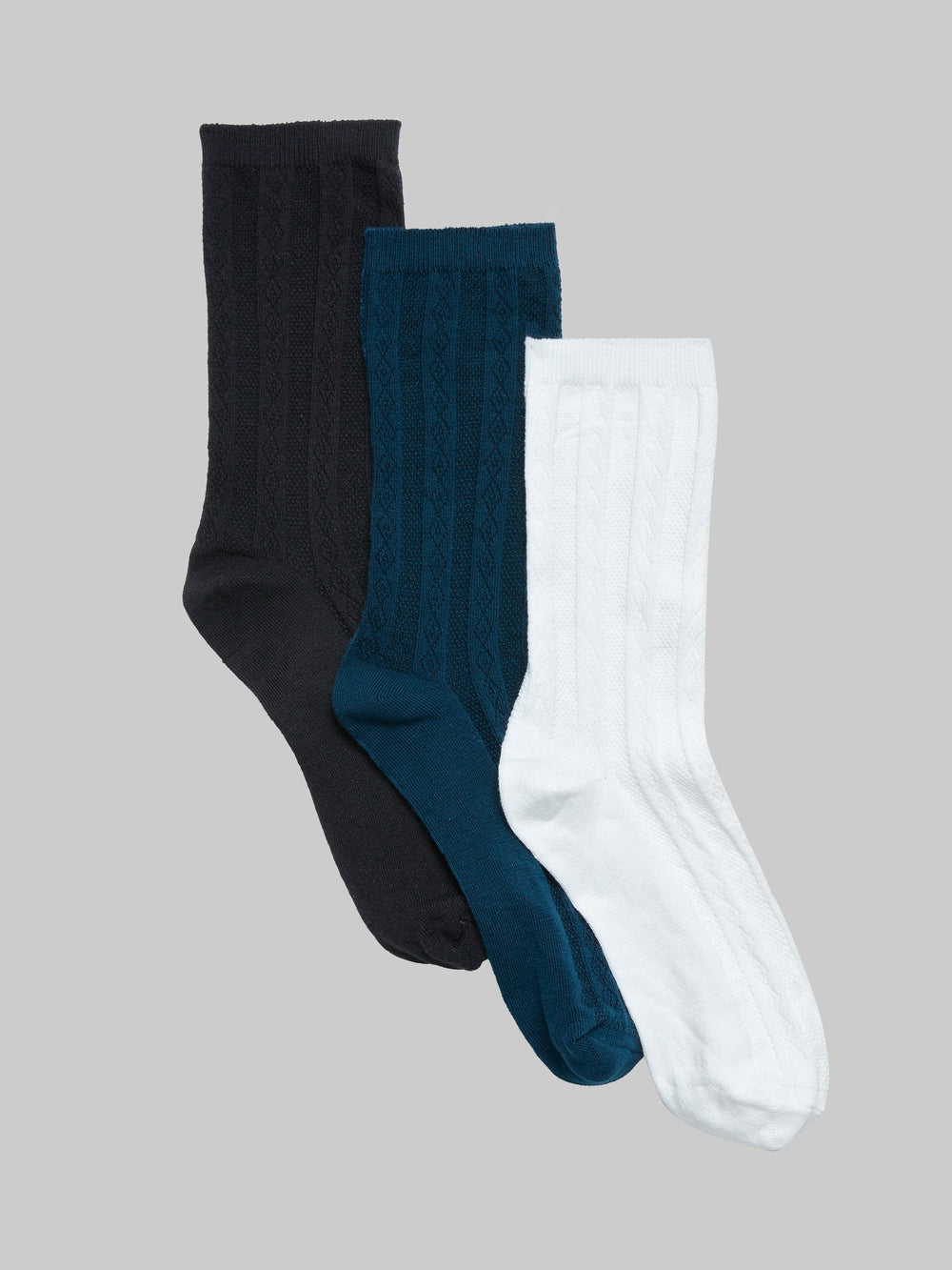 French Connection 3 Pack Jacquard Socks French Connection EU