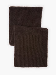 Chocolate Boucle Scarf