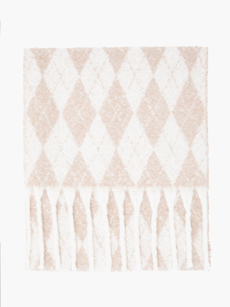 Supersoft Diamond Check Scarf