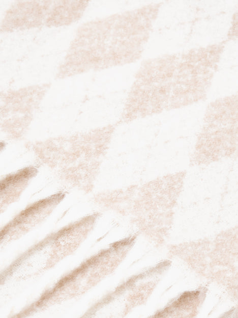 Supersoft Diamond Check Scarf
