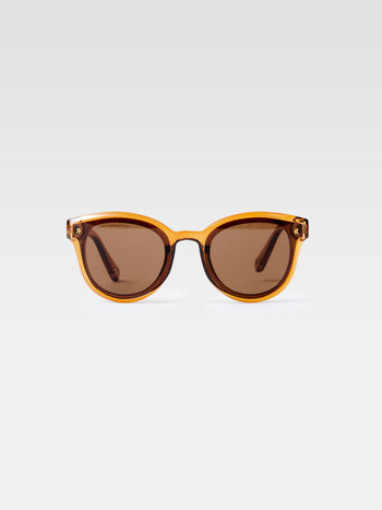 Round Recessed Sunglasses