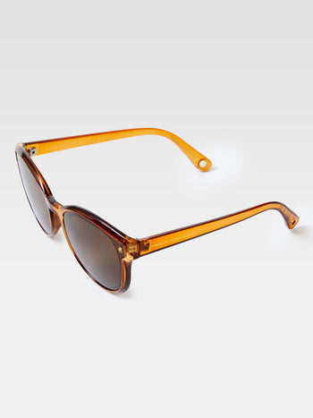 Round Recessed Sunglasses