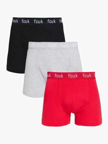 FCUK Boxers (3 Pack)