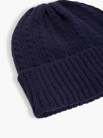Cable Knit Beanie Hat