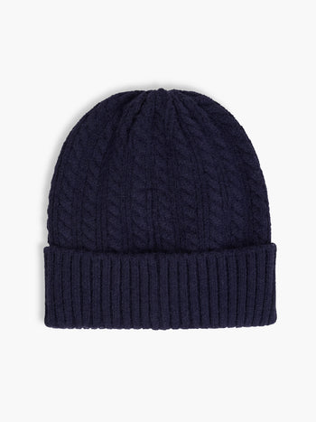 Cable Knit Beanie Hat
