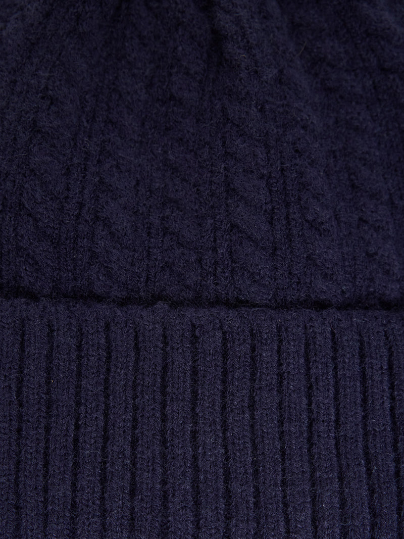 Cable Knit Beanie Hat