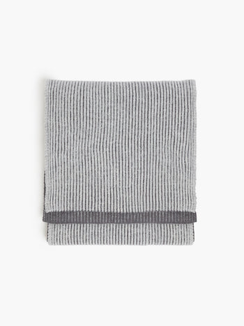 Two Tone Knit Scarf