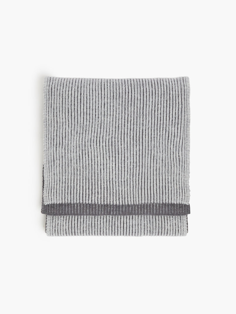 Two Tone Knit Scarf
