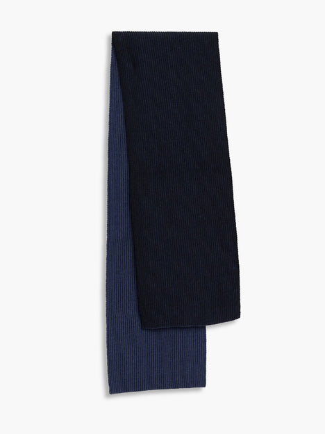 Two Tone Knit Scarf