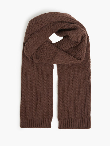 Cable Knit Scarf