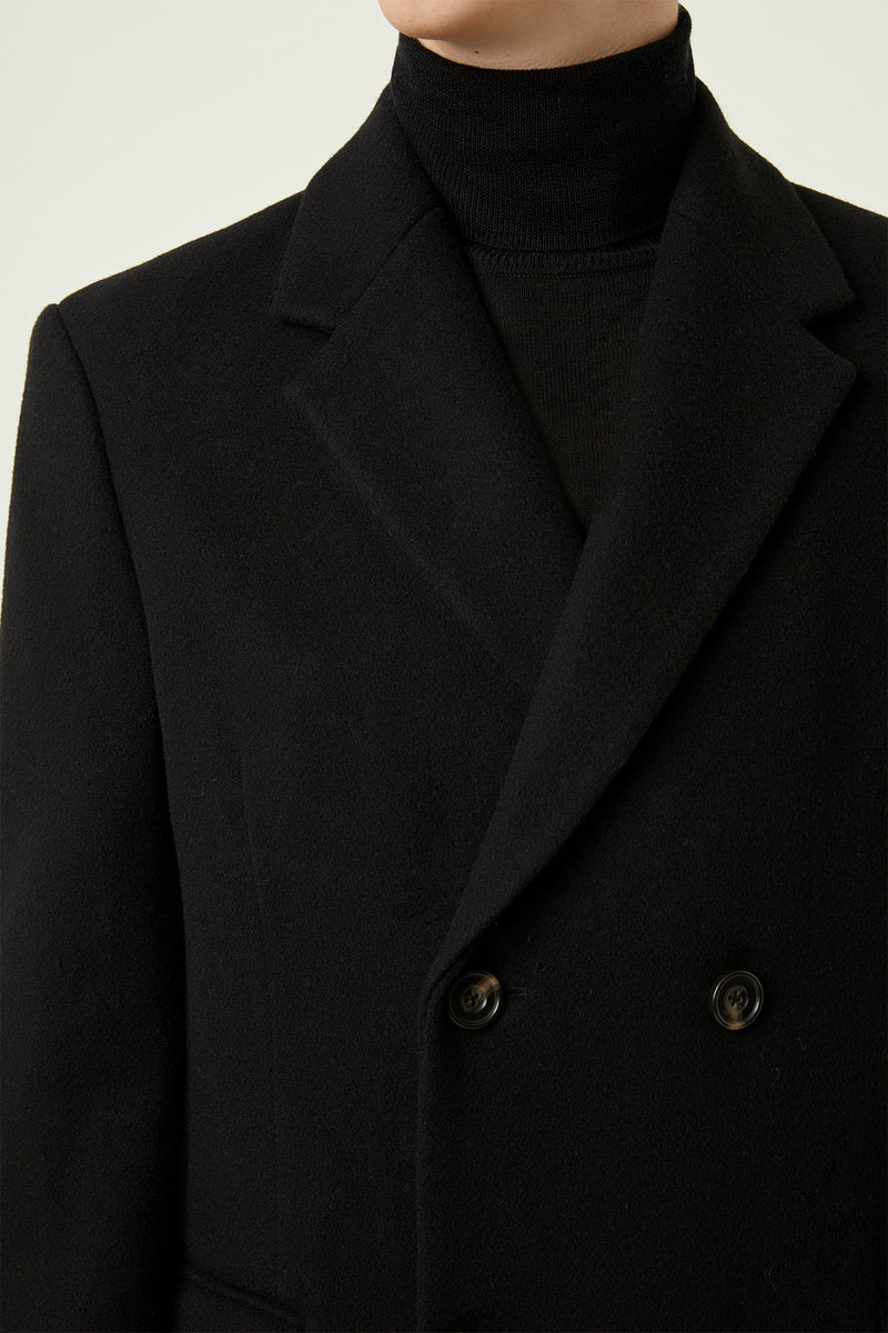 Formal Melton Double Breasted Coat | French Connection EU