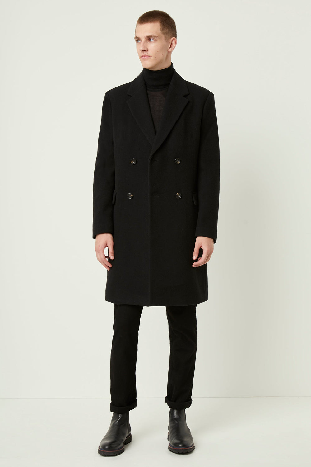 French connection 2024 pea coat mens