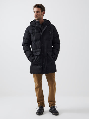 Row Layered Puffer Parka Coat