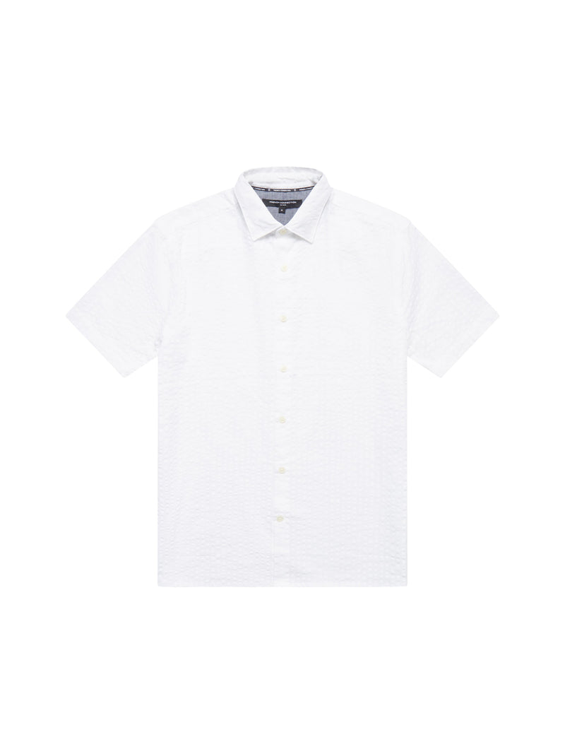 Seersucker Check Short Sleeve Shirt