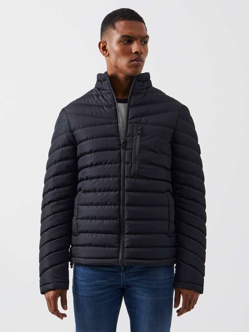 French connection packable sales hooded puffer jacket