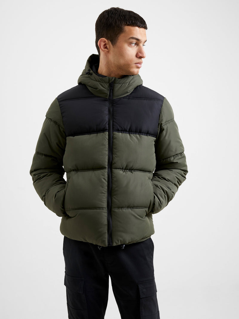 French connection padded hooded jacket best sale