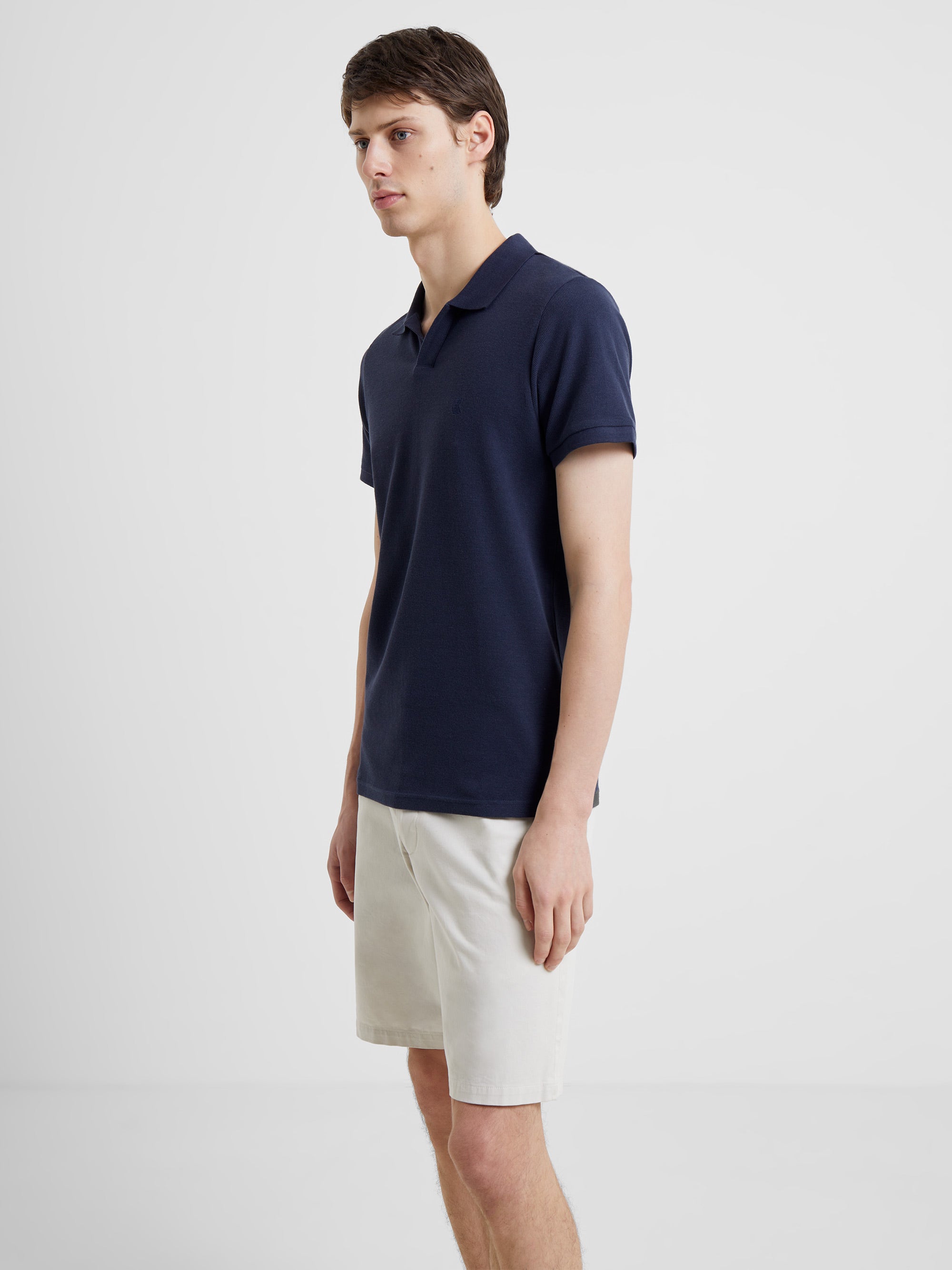 Pique Micro Polo Shirt