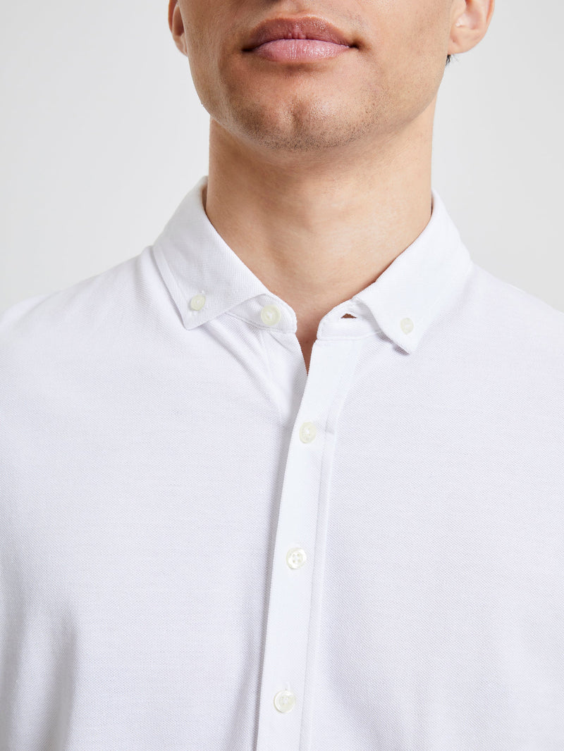 Pique Oxford Shirt