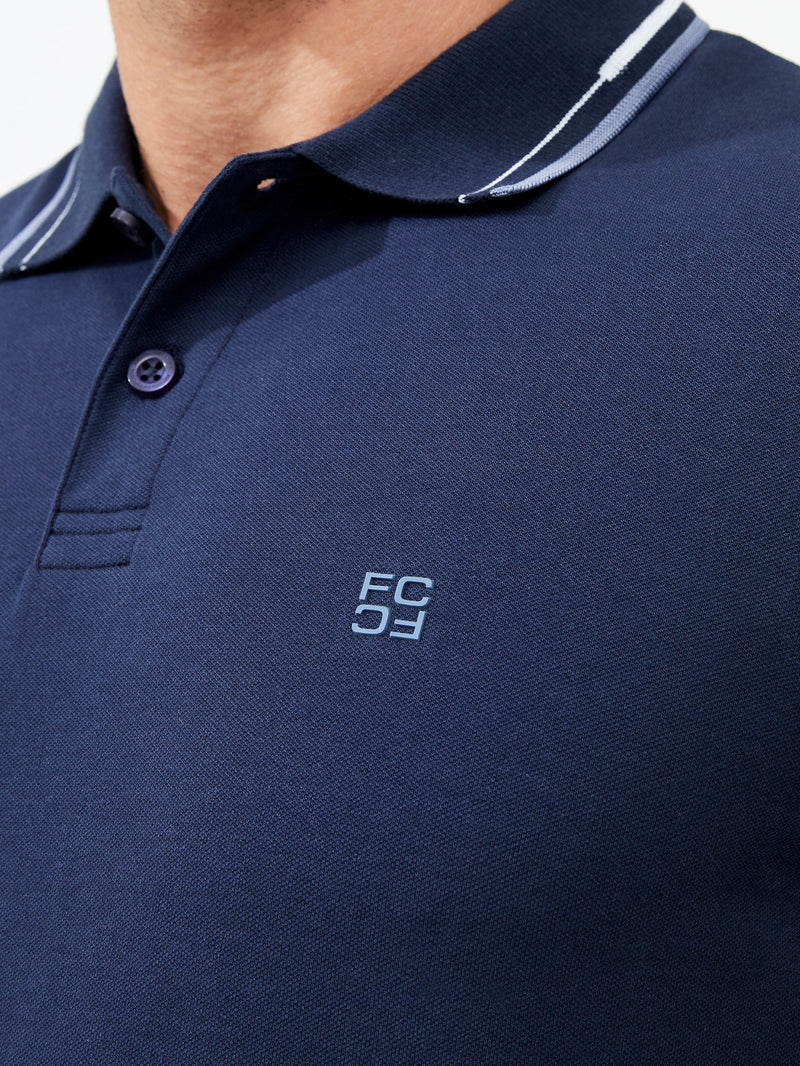 Courtworth Long Sleeve Polo Shirt | French Connection EU