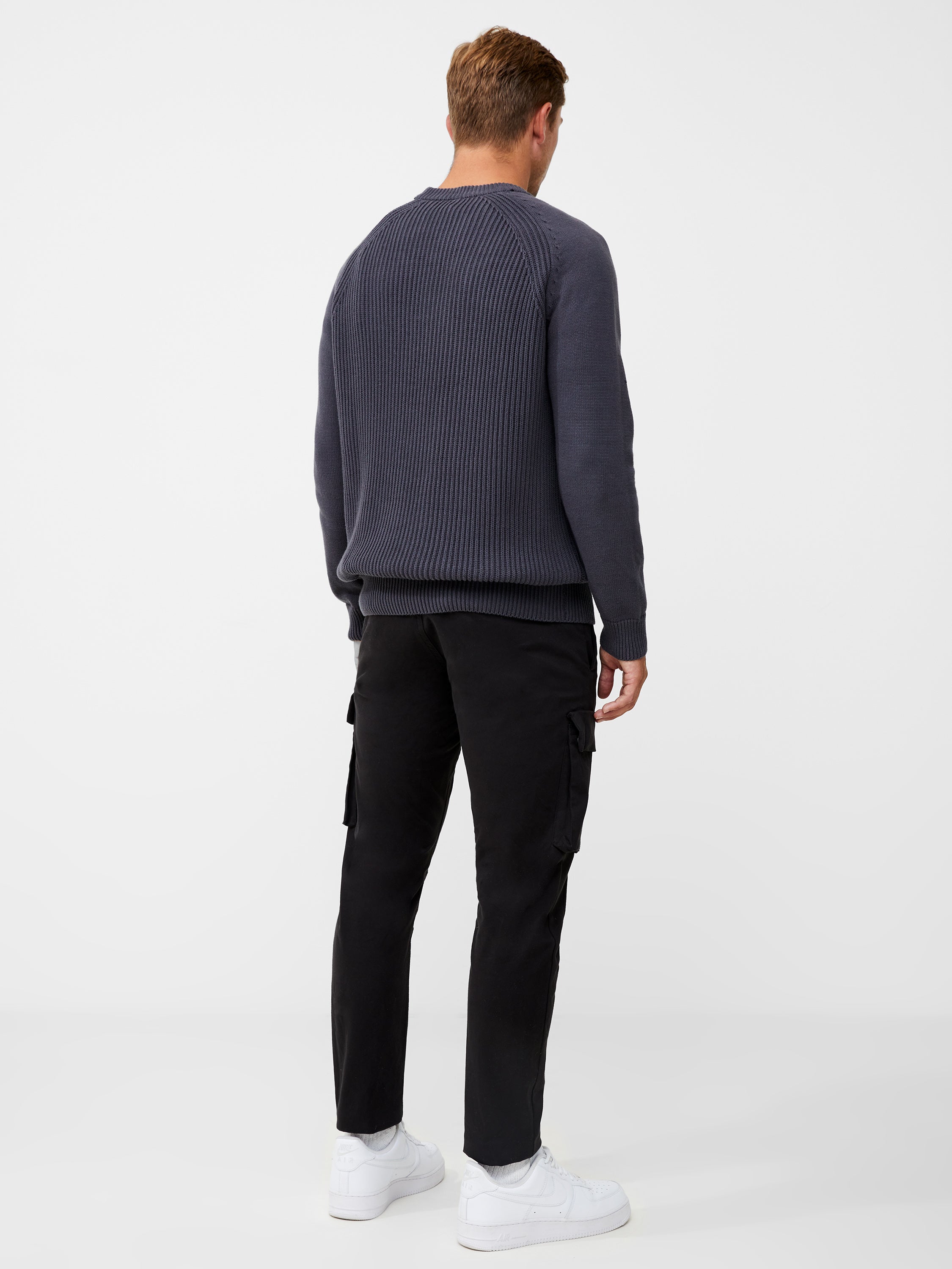 Ribbed Raglan Jumper