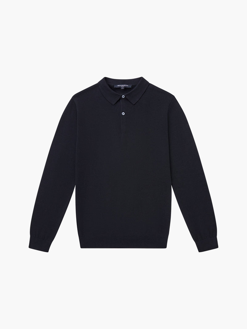 French connection long sleeve polo hotsell