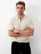 Zip Neck Short Sleeve Polo Shirt