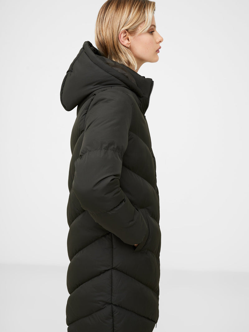 French connection hooded short puffer hotsell