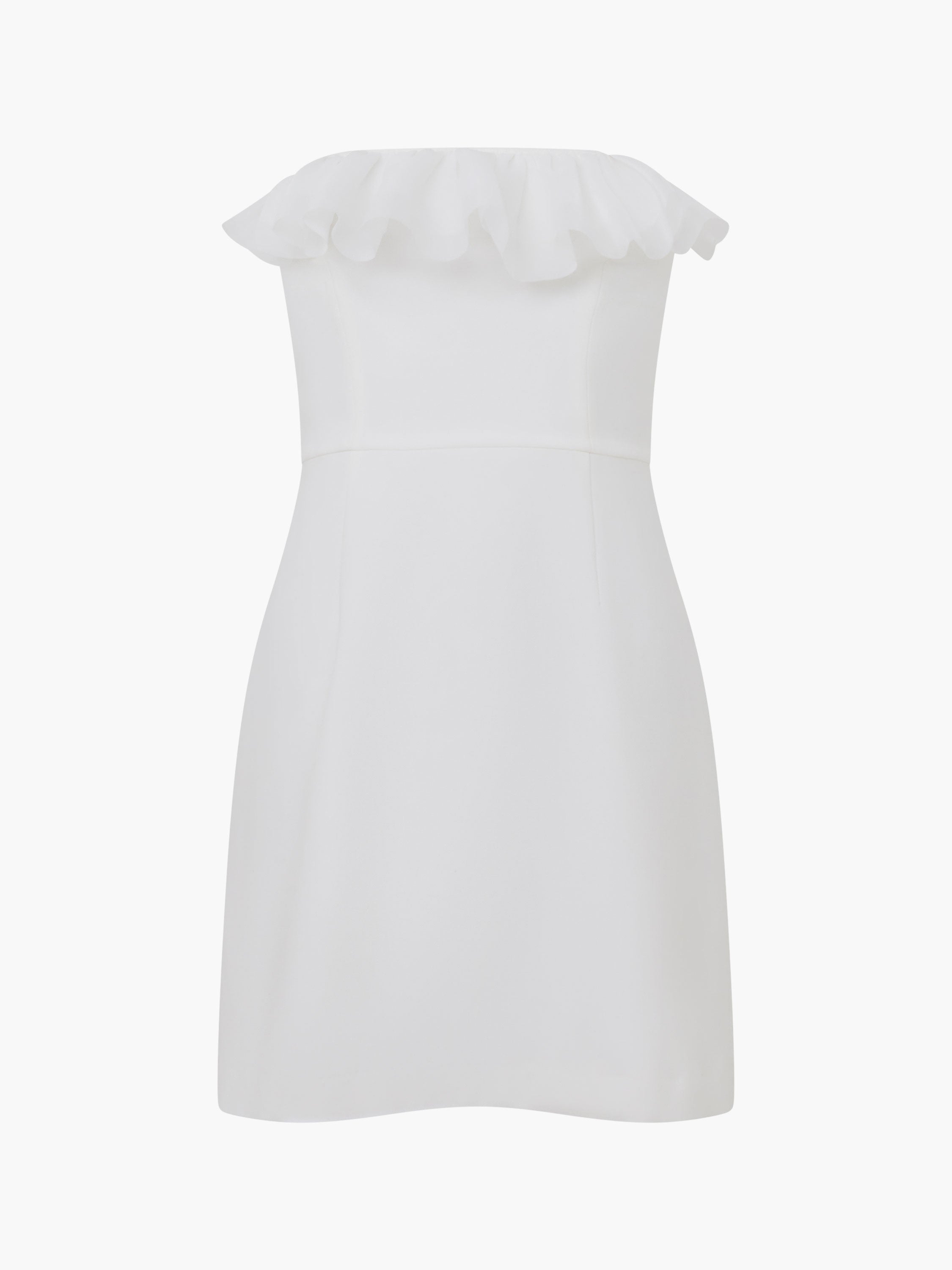 Whisper Organza Bandeau Mini Dress