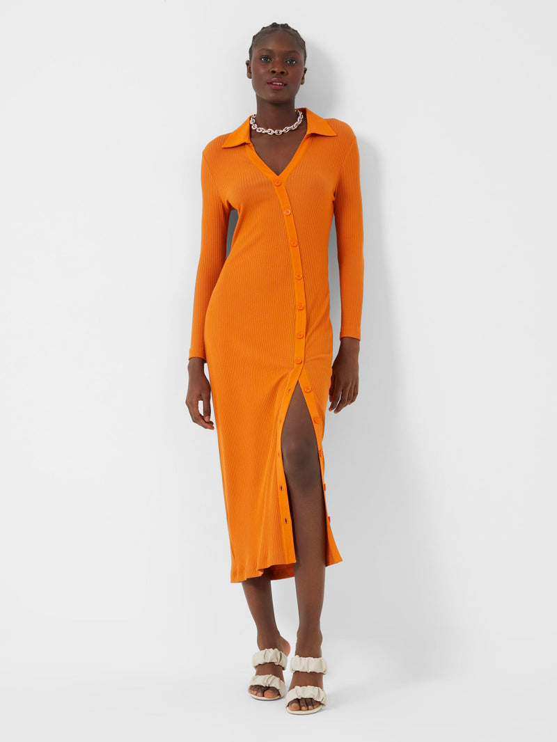 French connection 2025 midi shirt dress